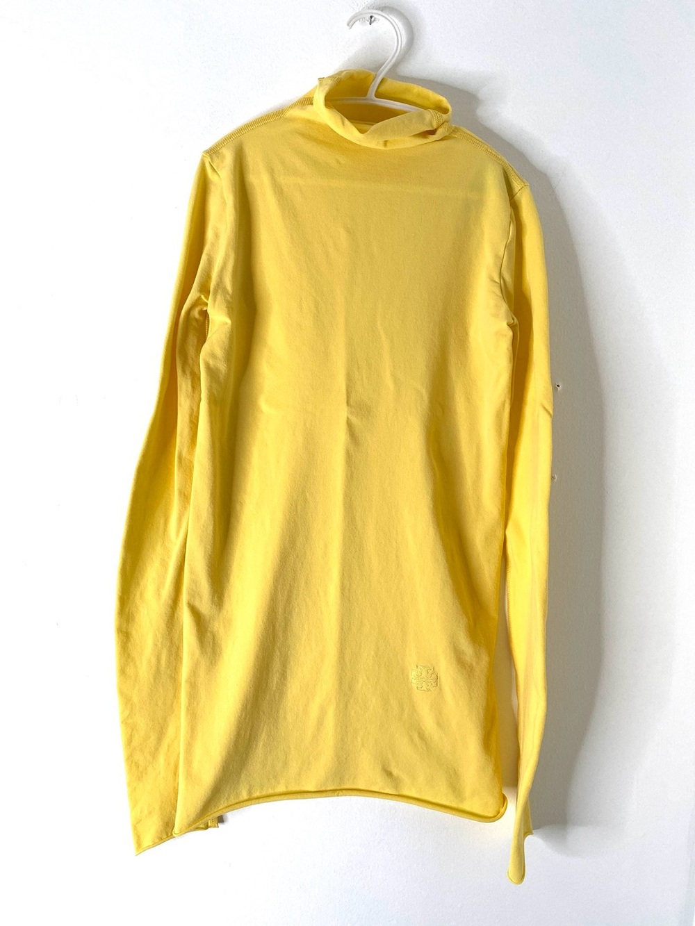 Tory Sport by Tory Burch Yellow Turtleneck Long Sleeve Active Top Stretch